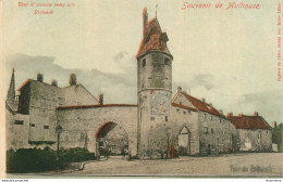 CPA Souvenir De Mulhouse-Tour Et Ancien Remparts Bollwerk       L1860 - Mulhouse