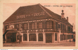 CPA Saulieu-Hotel De La Poste-Timbre       L1853 - Saulieu