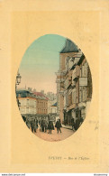 CPA Yvetot-Rue De L'église-Timbre       L1853 - Yvetot