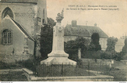 CPA Digny-Monument-Timbre       L1853 - Andere & Zonder Classificatie