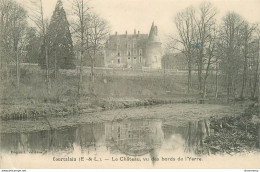 CPA Courtalain-Le Château, Vu Des Bords De L'Yerre-Timbre     L1829 - Courtalain