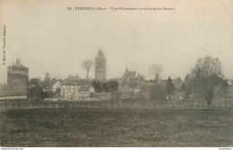 CPA Verneuil-Vue D'ensemble Prise De Saint Martin-55-Timbre     L1829 - Verneuil-sur-Avre