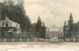 CPA Neufmoutiers-Le Château-La Grille D'honneur     L2160 - Autres & Non Classés