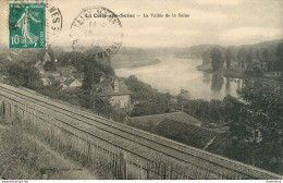 CPA La Celle Sur Seine-La Vallée De La Seine-Timbre     L2160 - Other & Unclassified