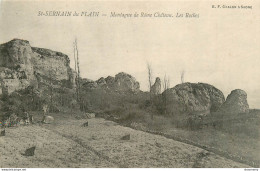 CPA Saint-St Sernain Du Plain-Montagne De Rome Château-Les Roches     L2157 - Otros & Sin Clasificación