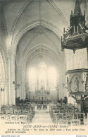 CPA Saint Aubin Sur Yonne-Intérieur De L'église     L2157 - Autres & Non Classés