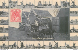 CPA Volendam-Hondenkar-Timbre      L2157 - Volendam
