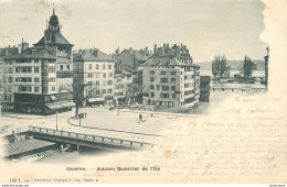 CPA Genève-Ancien Quartier De L'Ile-Timbre      L2153 - Genève