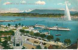 CPA Genève-La Rade-Monument Brunswick Et Jet D'eau      L2153 - Genève