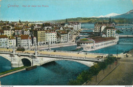 CPA Genève-Vue De Tous Les Ponts-Timbre      L2153 - Genève