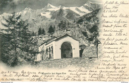 CPA Kapelle Bei Saar Fee-Timbre      L2147 - Otros & Sin Clasificación