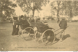 CPA Marseille-Exposition Coloniale-Pousses Pousses Annamites-44      L2138 - Mostre Coloniali 1906 – 1922