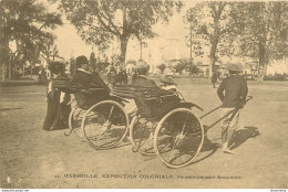 CPA Marseille-Exposition Coloniale-Pousses Pousses Annamites-44      L2138 - Exposiciones Coloniales 1906 - 1922