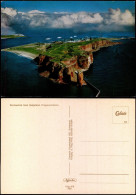 Helgoland (Insel) Luftbild Nordseebad Insel Fliegeraufnahme 1973 - Autres & Non Classés