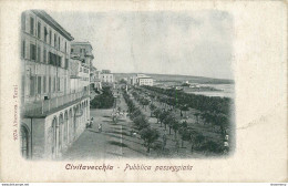 CPA Civitavecchia-Pubblica Passeggiata     L2113 - Civitavecchia