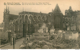 CPA Ruines De Louvain     L2113 - Leuven