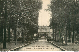 CPA Choisy Le Roi-Entrée De La Mairie Et Du Parc     L2113 - Choisy Le Roi