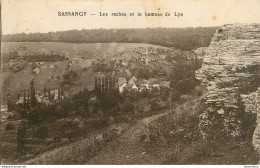 CPA Sassangy-Les Roches Et Le Hameau De Lys-Timbre       L2100 - Andere & Zonder Classificatie