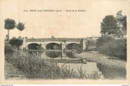 CPA Mont Sous Vaudrey-Bord De La Rivière-état Mauvais       L2100 - Autres & Non Classés