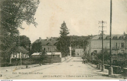 CPA Ancy Le Franc-L'entrée Route De La Gare     L2099 - Ancy Le Franc