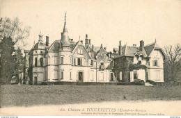 CPA Château De Fougerettes-Etang Sur Arroux-62    L2084 - Autres & Non Classés