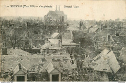 CPA Soissons-Vue Générale-4-Timbre     L2196 - Soissons