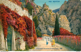 CPA Menton-Frontière Douanes Françaises        L2196 - Menton