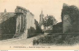 CPA Fuenterrabia-Ruines Del Antiguo Fuerte-5      L2195 - Sonstige & Ohne Zuordnung