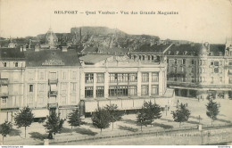 CPA Belfort-Quai Vauban-Vue Des Grands Magasins      L2195 - Belfort - Stad