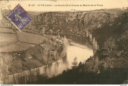 CPA Le Pin-La Boucle De La Creuse Au Moulin De La Prune-Timbre      L2194 - Altri & Non Classificati