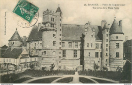 CPA Bourges-Palais Jacques Coeur-25-Timbre      L2191 - Bourges