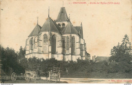 CPA Chavanges-Abside De L'église-1      L2190 - Sonstige & Ohne Zuordnung