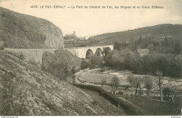 CPA Le Puy-Espaly-Le Pont Du Chemin De Fer-4078-Timbre      L2190 - Le Puy En Velay