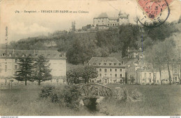 CPA Uriage Les Bains Et Son Château-589-Timbre      L2190 - Uriage