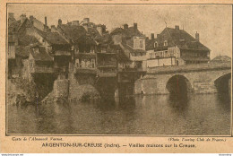 CPA Argenton Sur Creuse-Vieilles Maisons Sur La Creuse      L2189 - Otros & Sin Clasificación