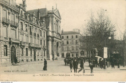 CPA Nancy-Place Saint Jean-Temple Protestant-53      L2189 - Nancy