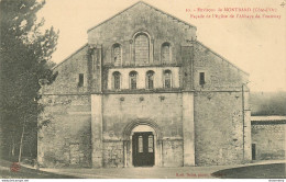 CPA Montbard-Façade De L'église De L'abbaye De Fontenay-10      L2189 - Montbard