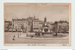 LE  PUY :  PLACE  DU  BREUIL  -  FP - Le Puy En Velay