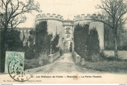 CPA Les Châteaux De L'Aube-Chacenay-La Porte Féodale-32-Timbre         L2178 - Other & Unclassified