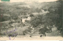 CPA Alboussières-Châteaux De Cachard Et Barjac-Timbre    L2178 - Altri & Non Classificati