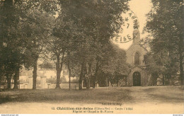 CPA Chatillon Sur Seine-Cours L'Abbé-Hôpital Et Chapelle St Pierre-13-Timbre    L2177 - Chatillon Sur Seine