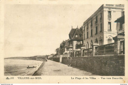 CPA Villers Sur Mer-La Plage Et Les Villas-Vue Vers Deauville-101     L2167 - Villers Sur Mer