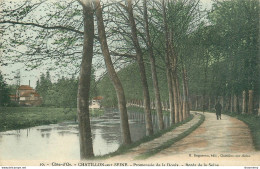 CPA Chatillon Sur Seine-Promenade De La Douix-Bords De La Seine-10     L2167 - Chatillon Sur Seine