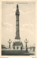 CPA Bruxelles-Colonne Du Congrès      L2220 - Monuments, édifices