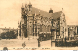 CPA Bruxelles-Eglise Notre Dame Du Sablon      L2220 - Bauwerke, Gebäude