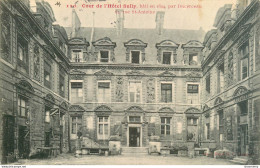 CPA Paris-Cour De L'hôtel Sully Rue St Antoine-110-Timbre      L2234 - Bar, Alberghi, Ristoranti