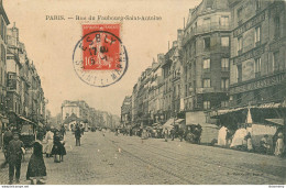 CPA Paris-Rue Du Faubourg Saint Antoine-Timbre      L2234 - Distrito: 12