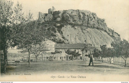 CPA Cassis-Le Vieux Château-1670-Timbre      L2231 - Cassis