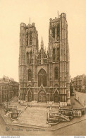CPA Bruxelles-Eglise Sainte Gudule      L2220 - Monumenten, Gebouwen