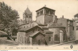 CPA Lyon-L'église Saint Martin D'Azay-57-erreur De Nom       L2210 - Autres & Non Classés